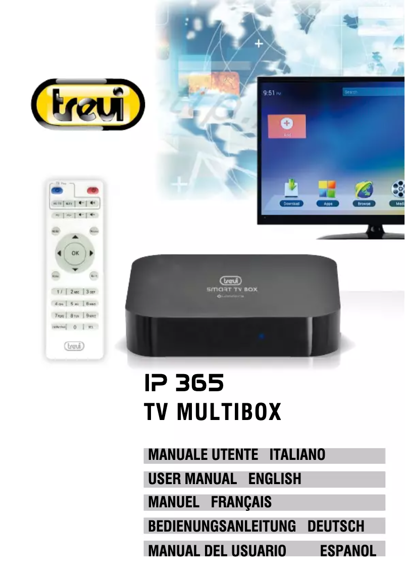 Page n°1 - Manuel utilisateur Trevi IP 365