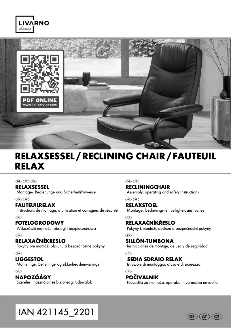 Image de la première page du manuel de l'appareil HG09593