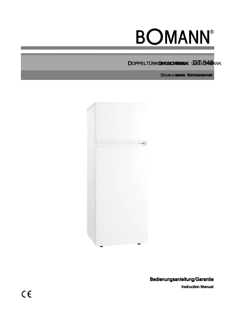 Image de la première page du manuel de l'appareil DT 349