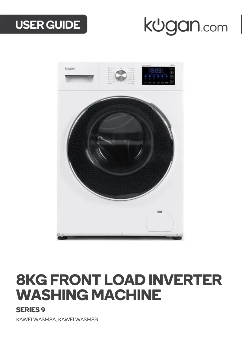 Page n°1 - Manuel utilisateur Kogan KAWFLWASM8B