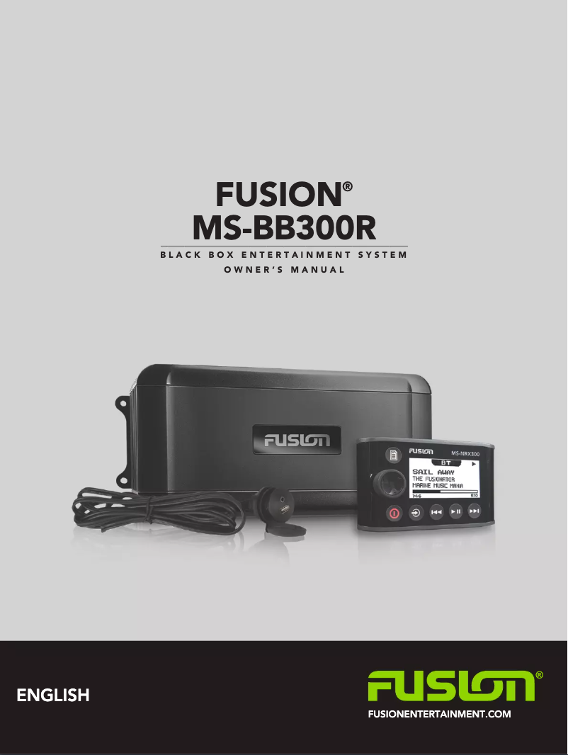 Imagen de la primera página del manual del dispositivo MS-BB300R