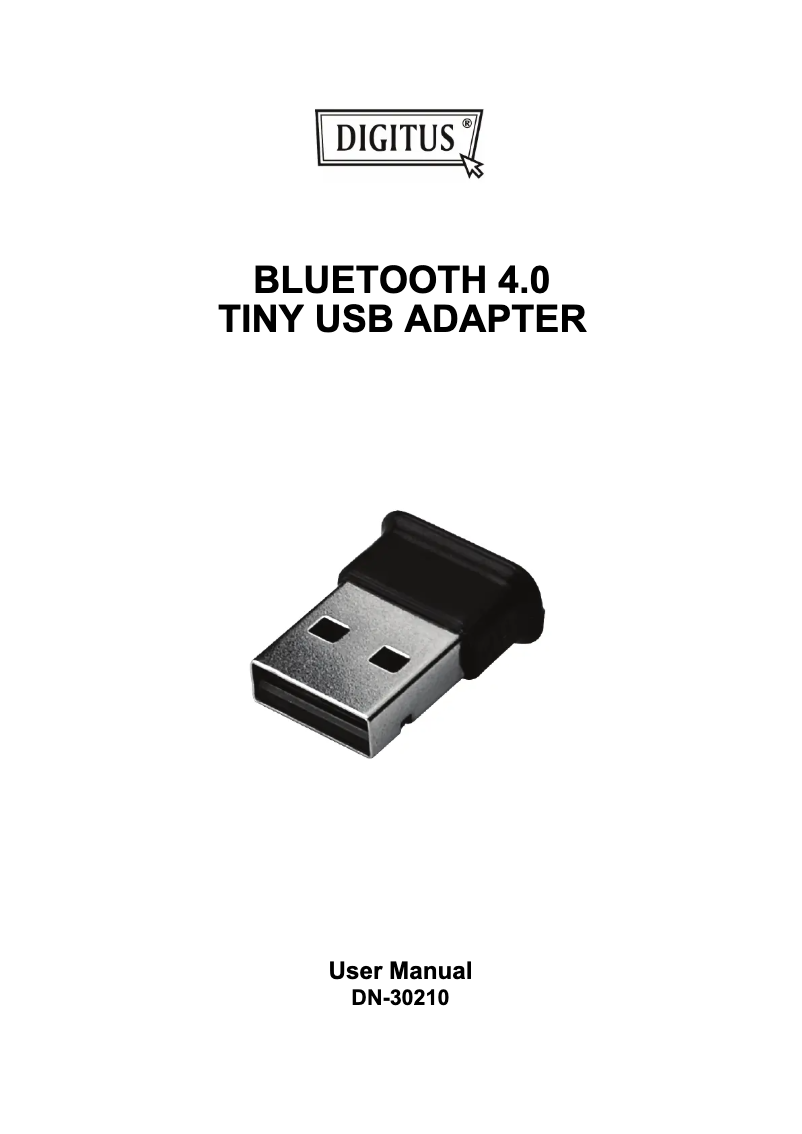 Image de la première page du manuel de l'appareil DN-30210