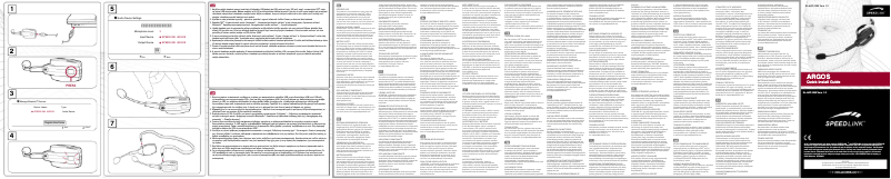 Image de la première page du manuel de l'appareil Argos SL-4472-SBK