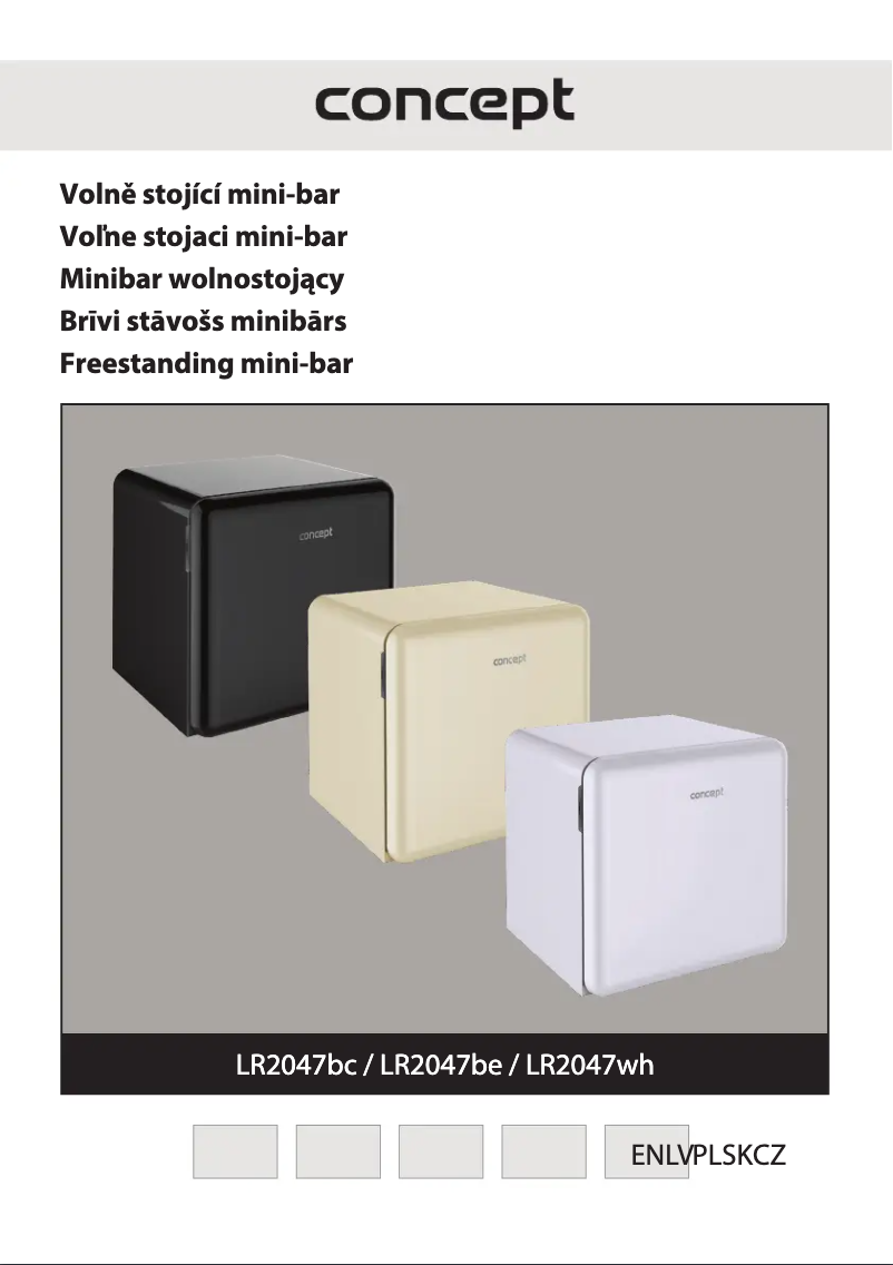 Page 1 de la notice Manuel utilisateur Concept LR2047BE