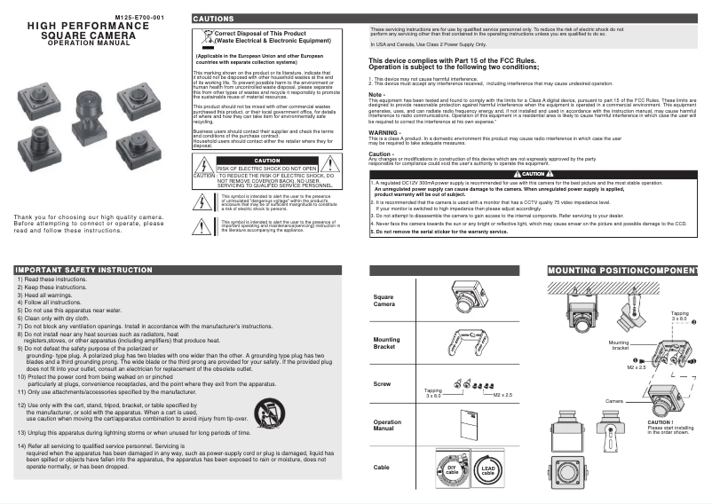 Page n°1 - Manuel utilisateur KT&C KPC-E700NUP3