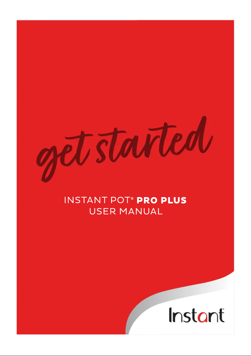Page n°1 - Manuel utilisateur Instant Pot Pro Plus