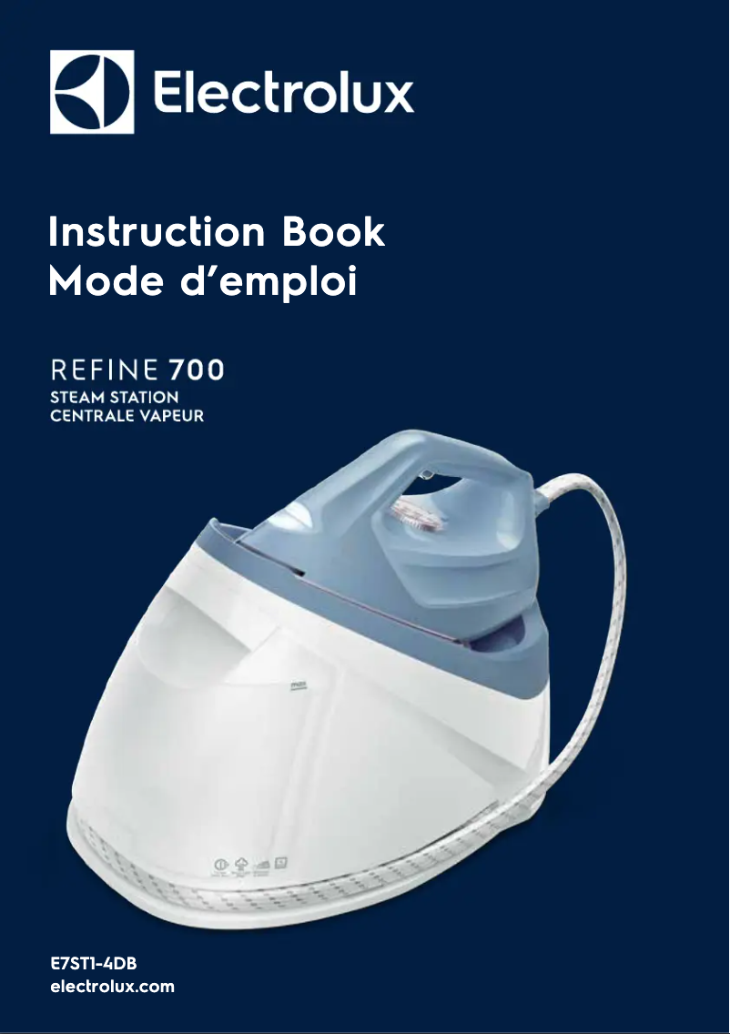 Página 1 del manual Manual de usuario Electrolux Refine 700 E7ST1-4DB