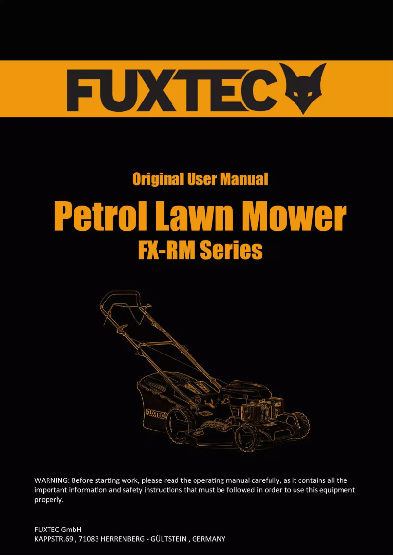 Page n°1 - Manuel utilisateur Fuxtec FX-RM4646