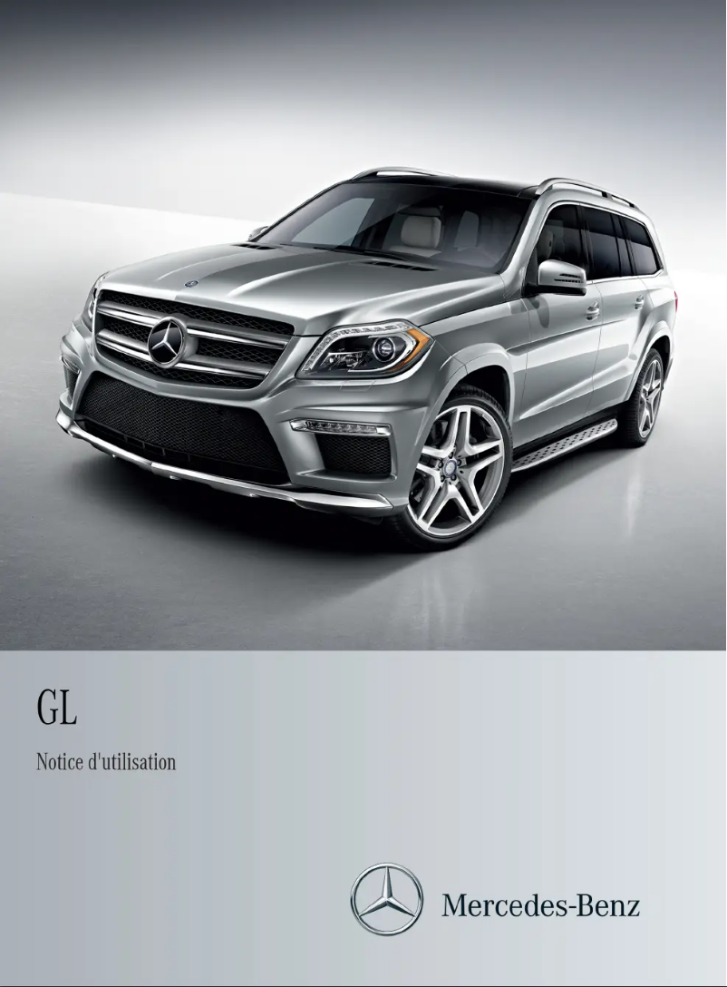 Imagen de la primera página del manual del dispositivo GL-Class (2014)
