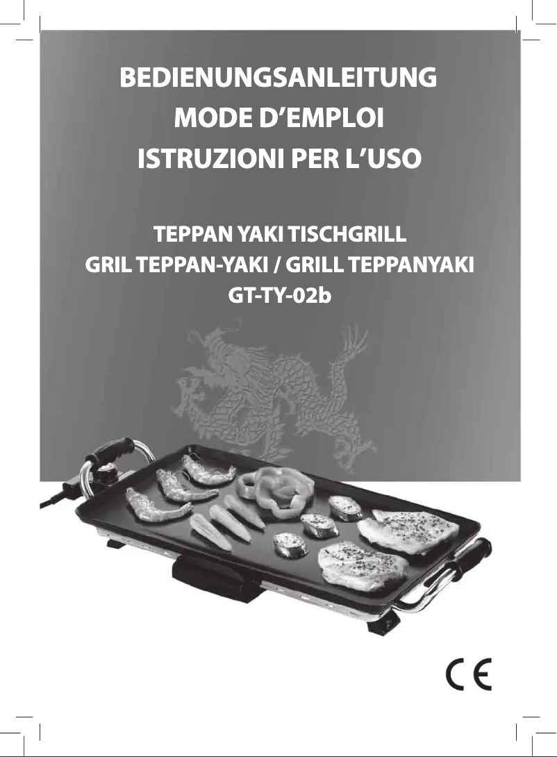 Page n°1 - Manuel utilisateur GlobalTronics GT-TY-02b