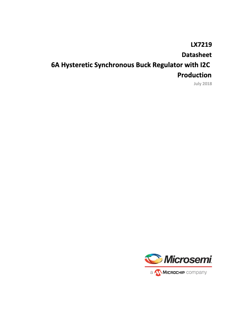 Imagen de la primera página del manual del dispositivo LX7219