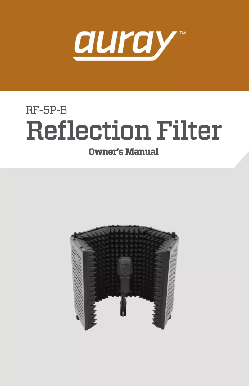 Image de la première page du manuel de l'appareil RF-5P-B