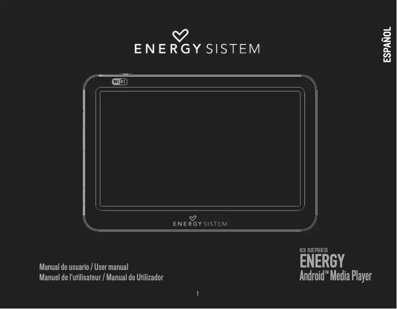 Page 1 de la notice Manuel utilisateur Energy Sistem 6304