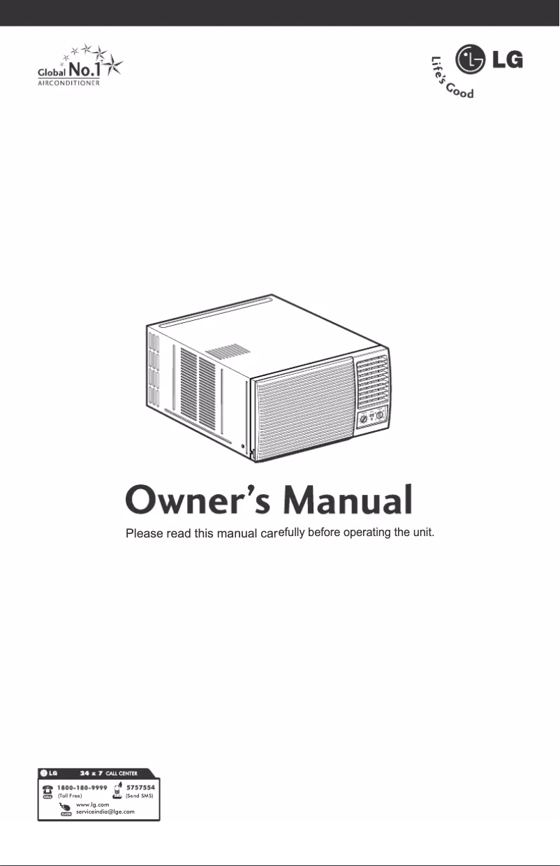 Page 1 de la notice Manuel utilisateur LG LWA3GW1AM1