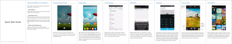 Image de la première page du manuel de l'appareil T6 Pro