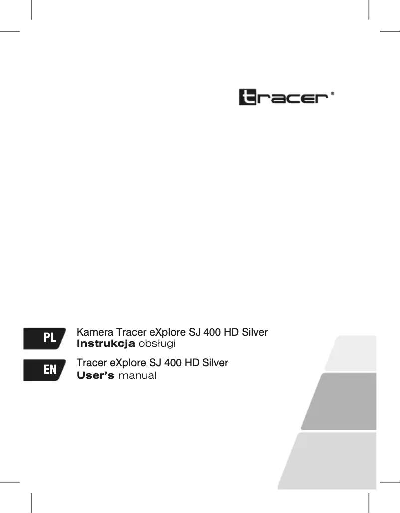 Image de la première page du manuel de l'appareil Explore SJ 400 HD