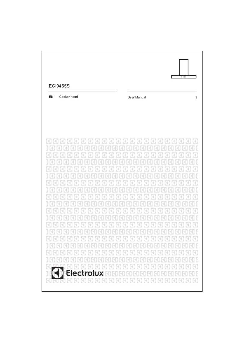 Page 1 de la notice Manuel utilisateur Electrolux ECI9455S