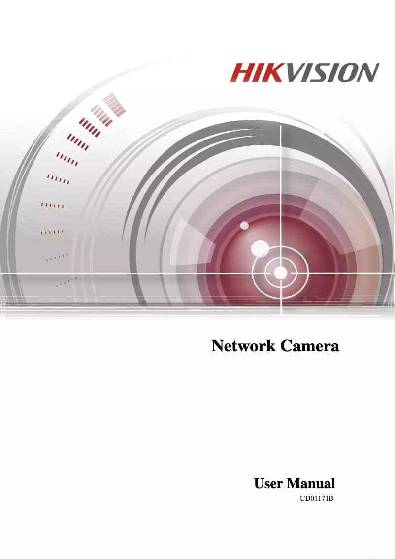 Page 1 de la notice Manuel utilisateur Hikvision DS-2CD6986F