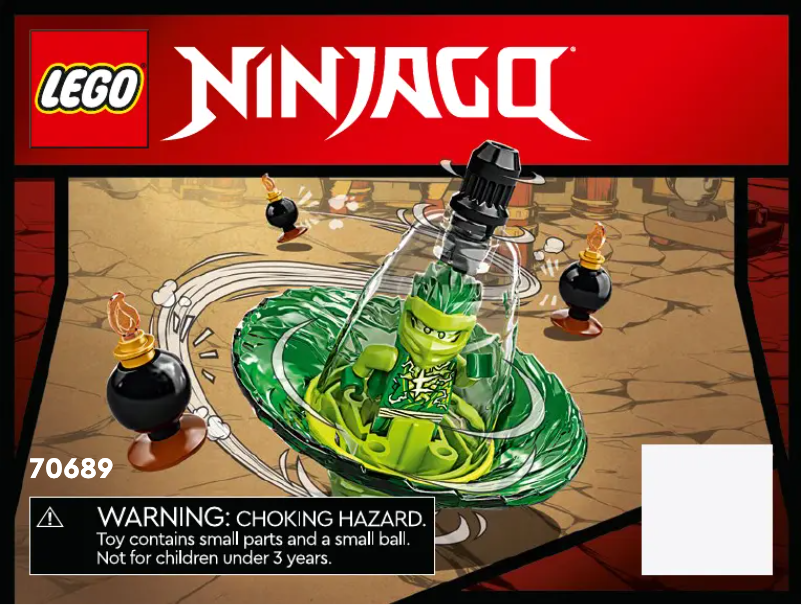 Page 1 of the manual User Manual Lego Ninjago 70689