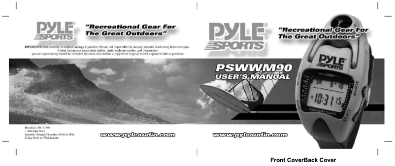 Página 1 del manual Manual de usuario Pyle PSWWM90