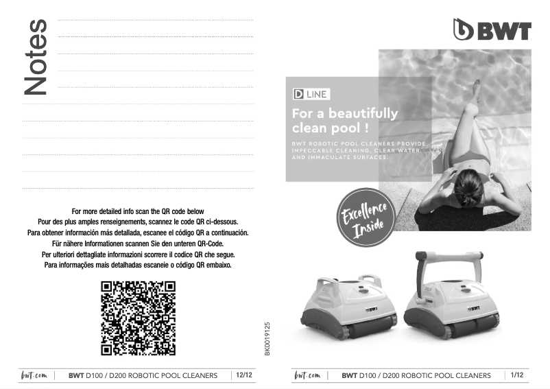 Image de la première page du manuel de l'appareil D200