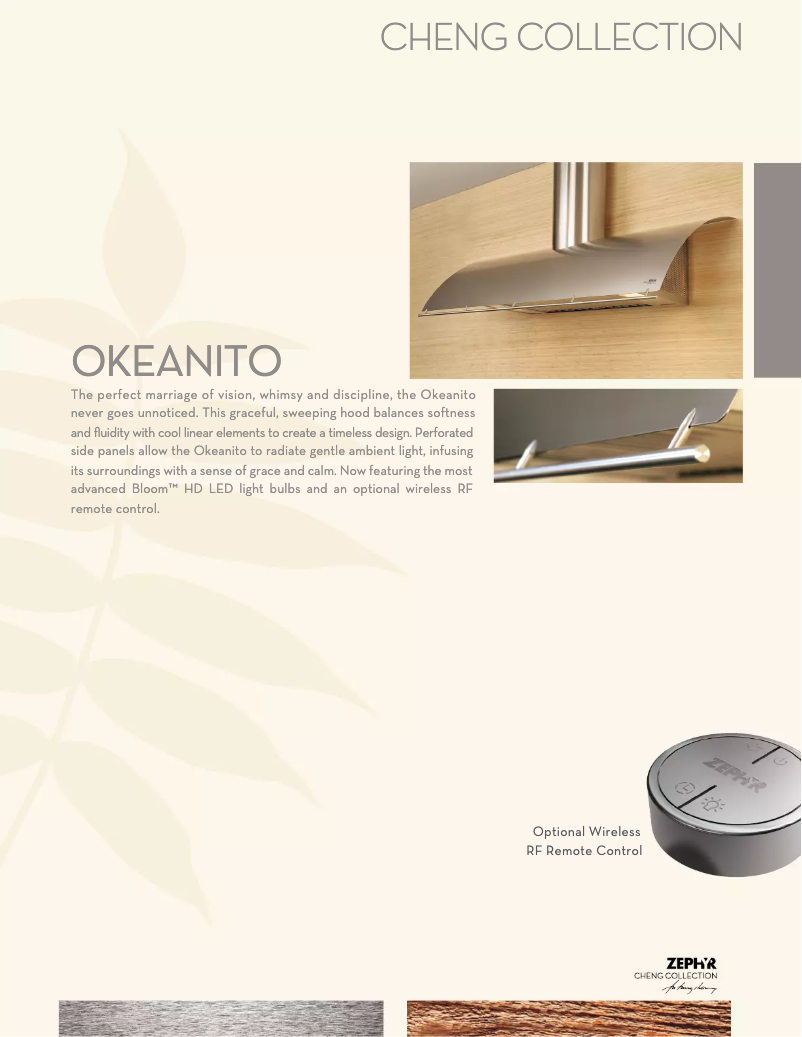 Page n°1 - Fiche technique Zephyr COKE36BSX