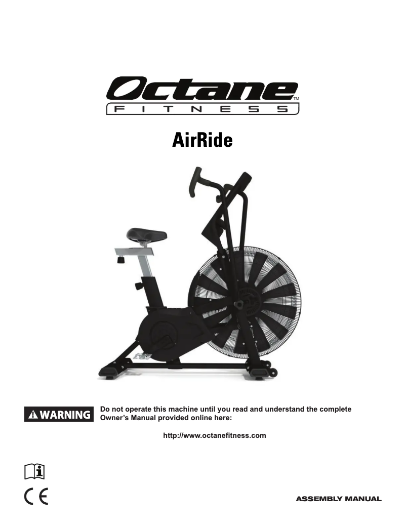 Página 1 del manual Instrucciones / montaje Octane Pro3700C