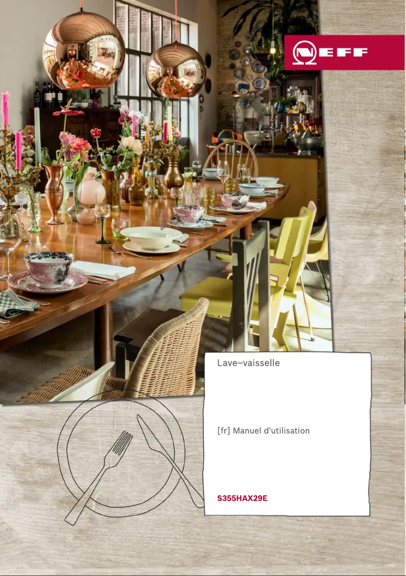 Page n°1 - Manuel utilisateur Neff S355HAX29E
