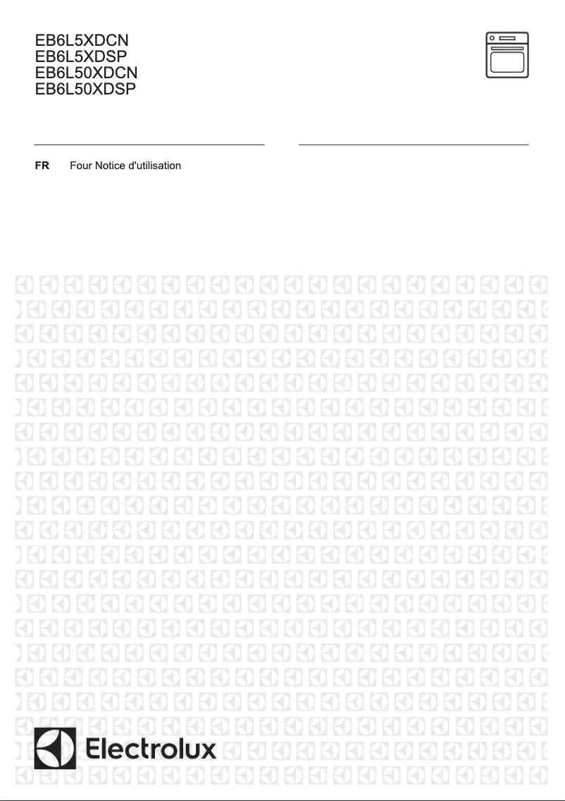 Page n°1 - Manuel utilisateur Electrolux EB6L5XDCN