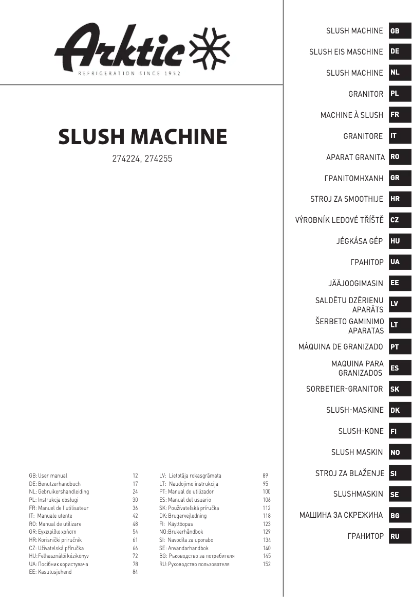 Page 1 de la notice Manuel utilisateur Hendi 274255