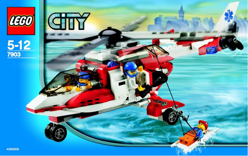 Page 1 de la notice Manuel utilisateur Lego Rescue Helicopter