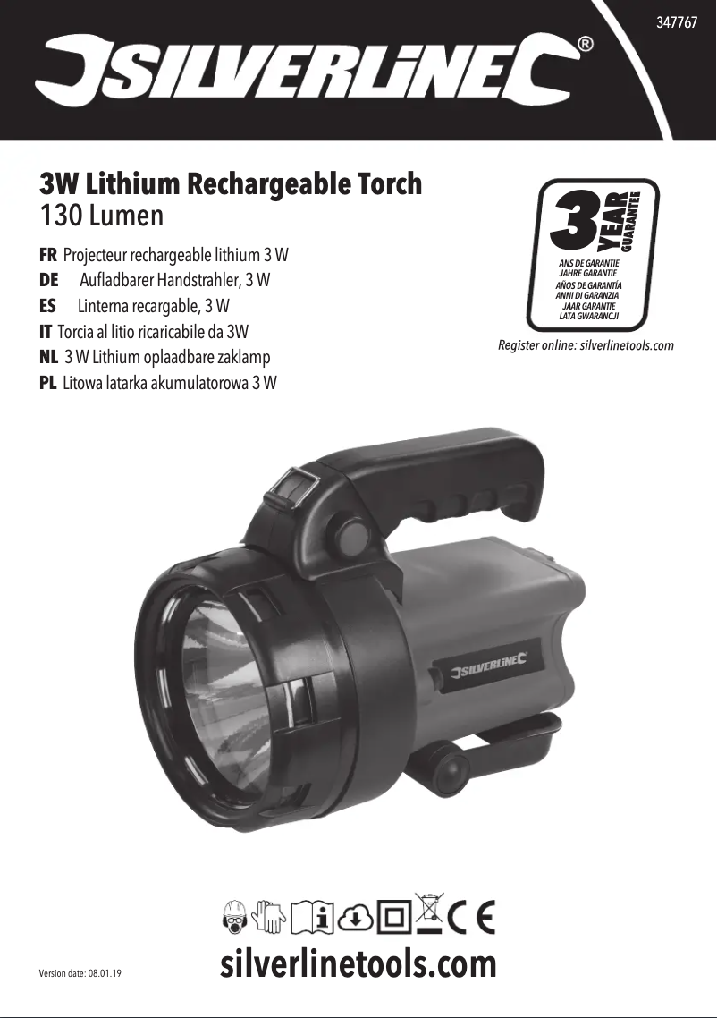 Page n°1 - Manuel utilisateur Silverline 347767