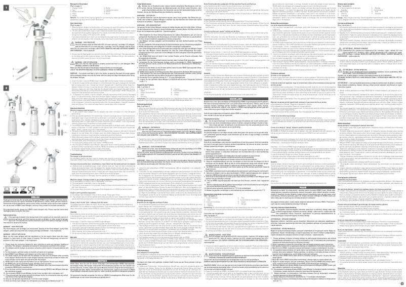 Page 1 de la notice Manuel utilisateur Hendi 588598