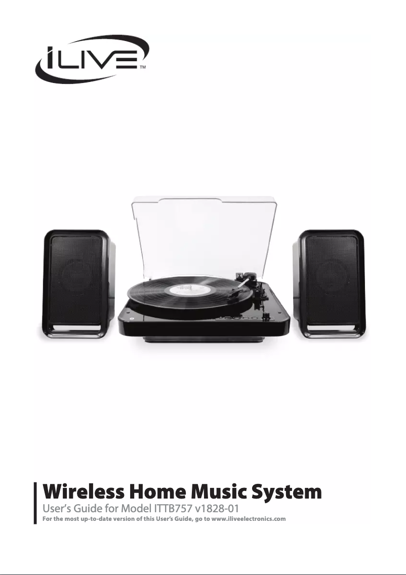 Image de la première page du manuel de l'appareil ITTB757B