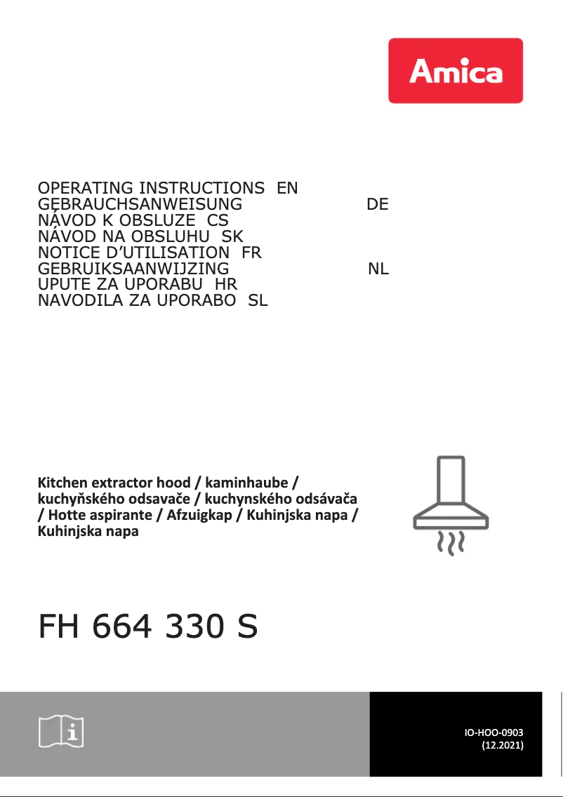 Page 1 de la notice Manuel utilisateur Amica FH 664 330 S