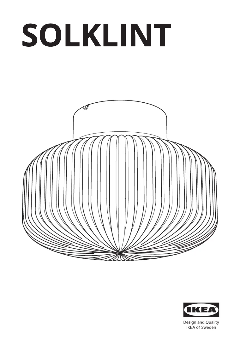 Image de la première page du manuel de l'appareil SOLKLINT 704.720.39