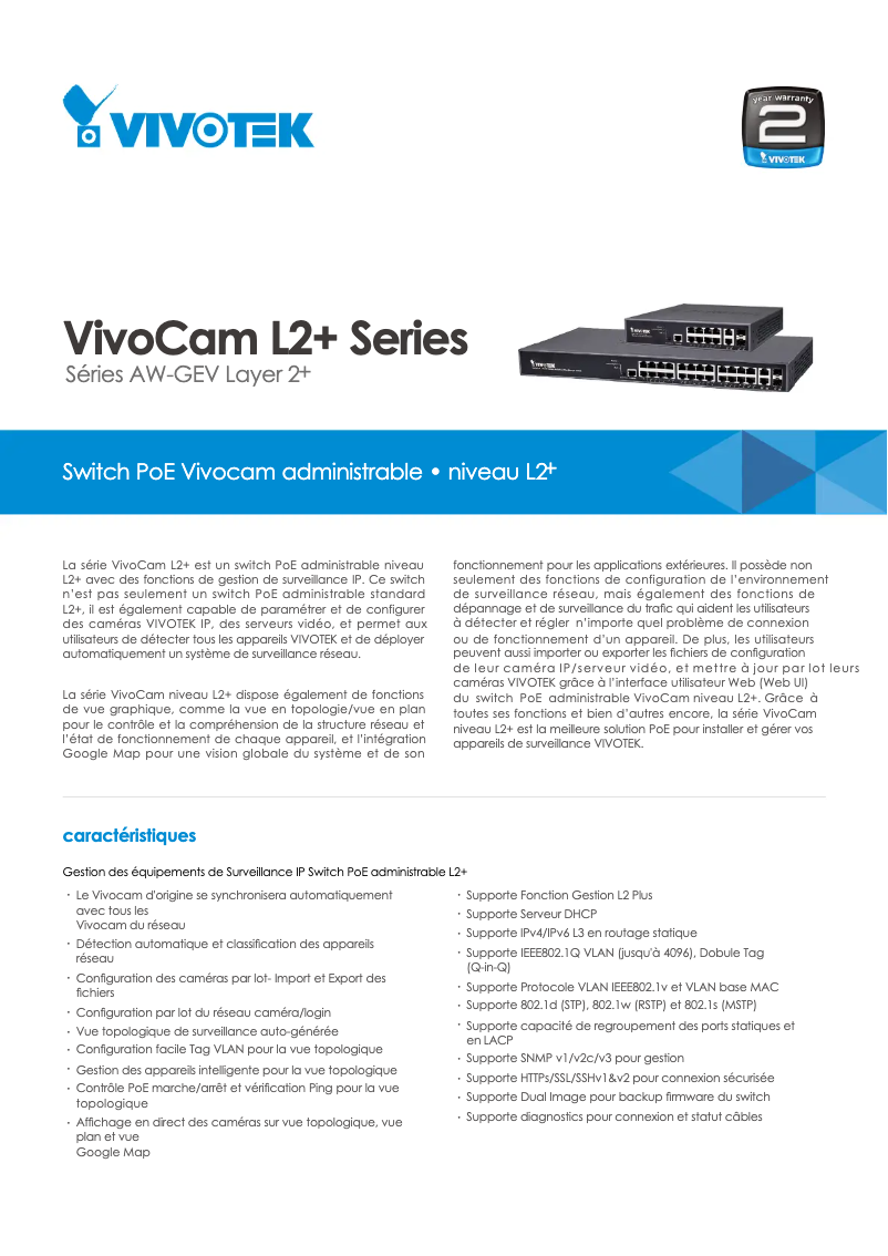 Image de la première page du manuel de l'appareil AW-GEV-267A-370