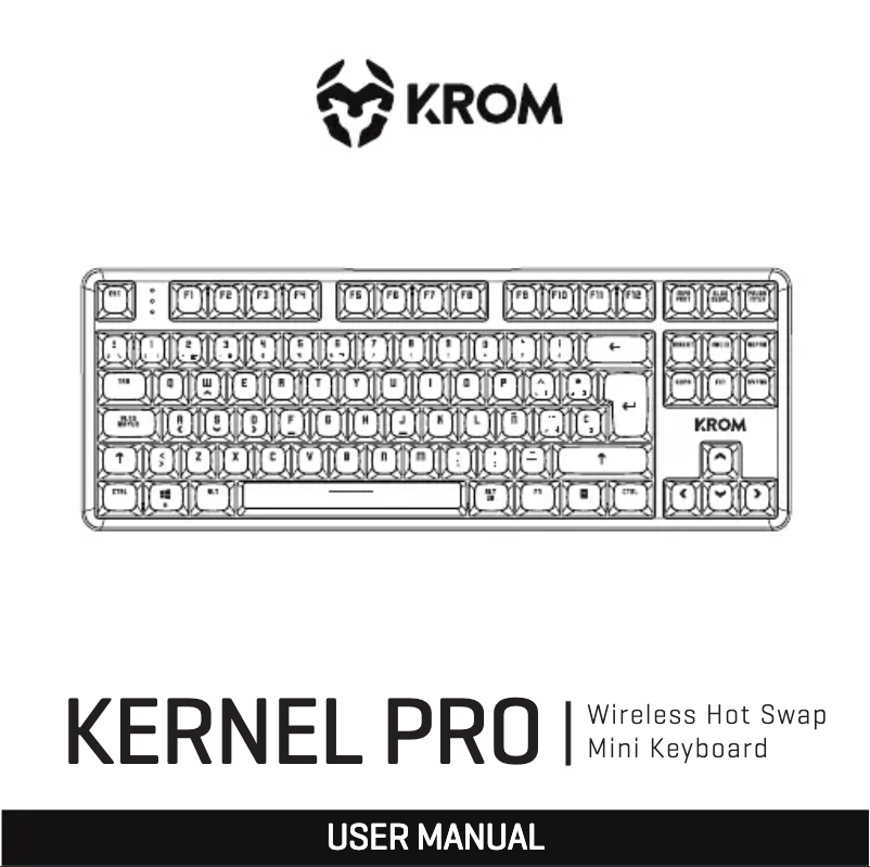 Página 1 del manual Manual de usuario Krom Kernel PRO