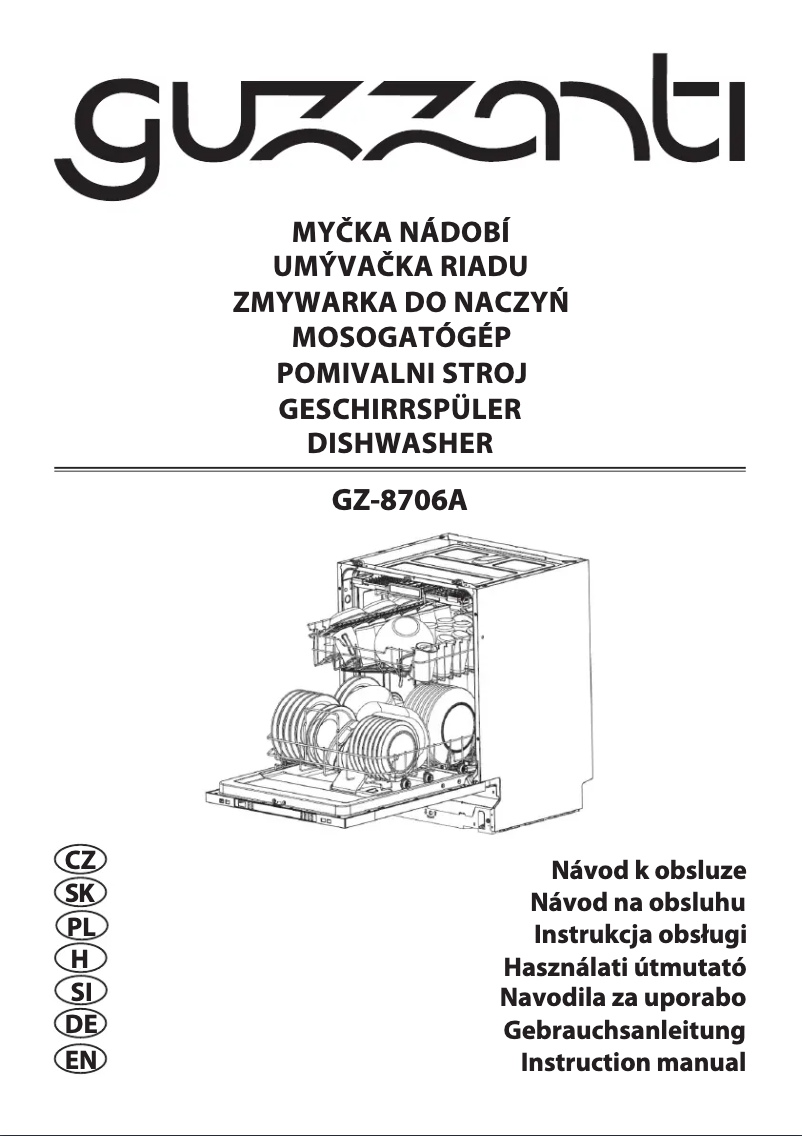 Page 1 de la notice Manuel utilisateur Guzzanti GZ 8706A