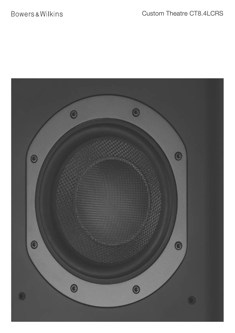 Imagen de la primera página del manual del dispositivo CT8.4 LCRS