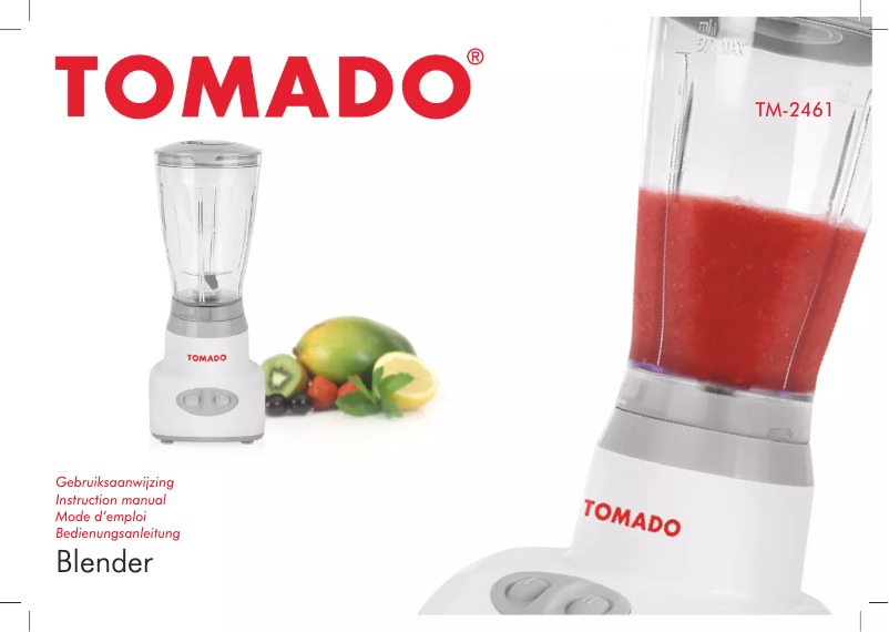 Page 1 de la notice Manuel utilisateur Tomado TM-2461