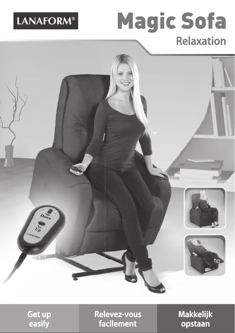 Image de la première page du manuel de l'appareil Magic Sofa