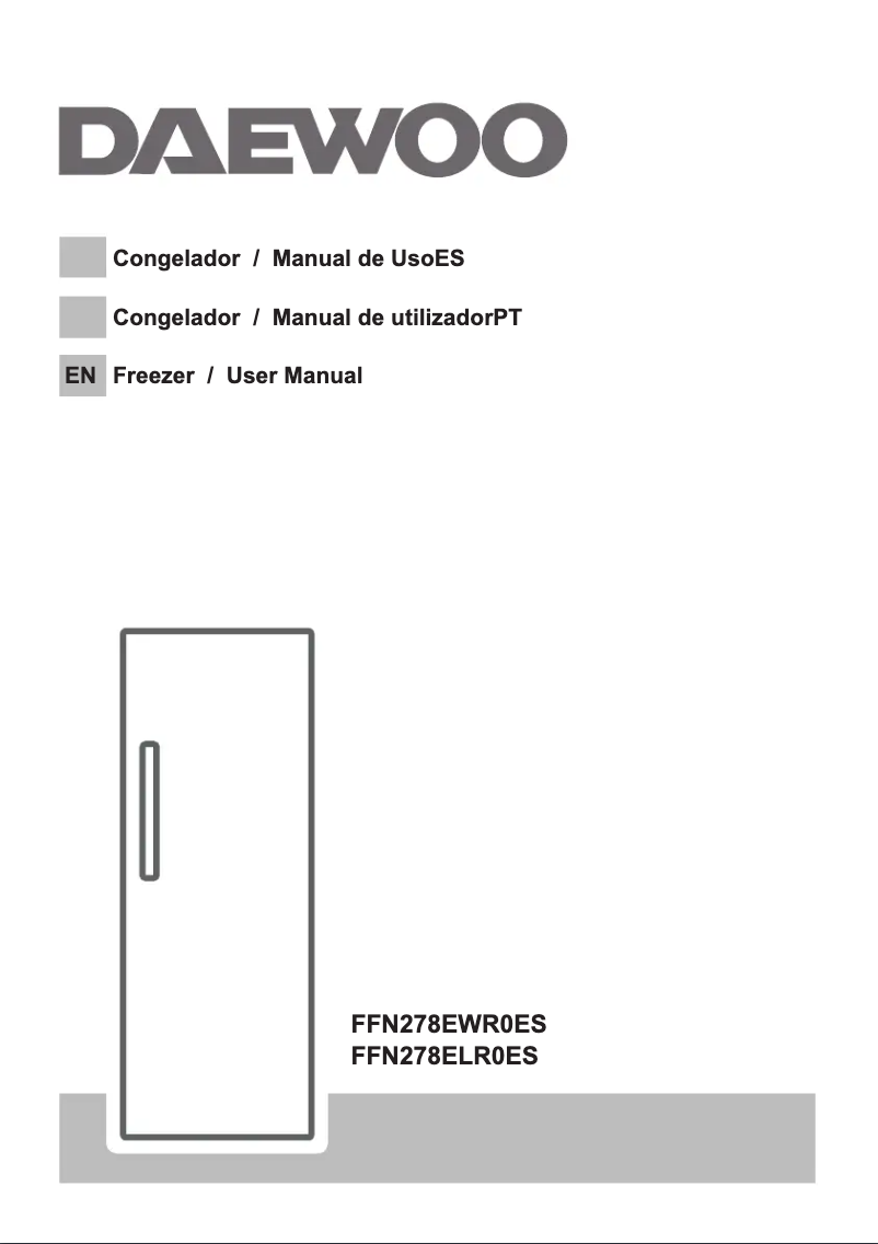 Page 1 de la notice Manuel utilisateur Daewoo FFN278ELR0ES