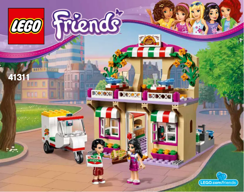 Page 1 de la notice Manuel utilisateur Lego Friends 41311