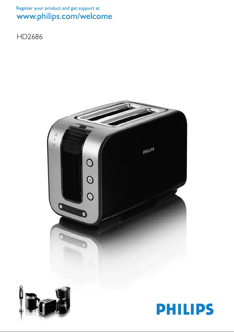 Page n°1 - Manuel utilisateur Philips Pure Essentials Collection HD2686