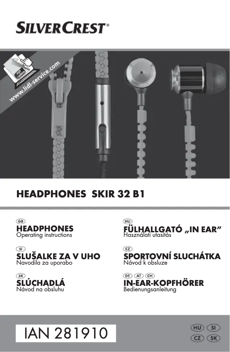 Image de la première page du manuel de l'appareil SKIS 32 B1