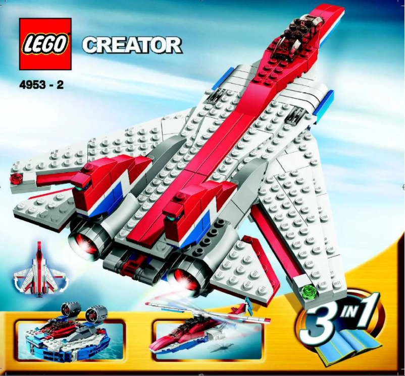 Página 1 del manual Manual de usuario Lego Creator 4953