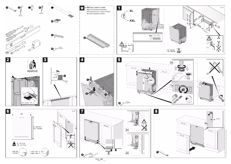 Page 1 de la notice Guide d'installation Pelgrim GVW360L
