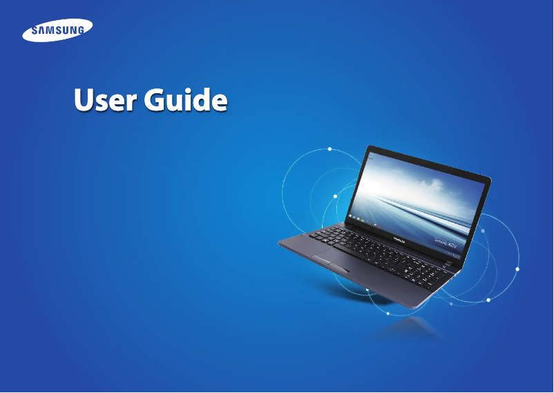 Image de la première page du manuel de l'appareil NP270E5JI