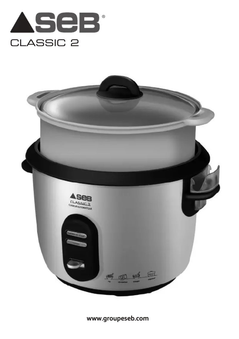 Image de la première page du manuel de l'appareil New Classic RK100601